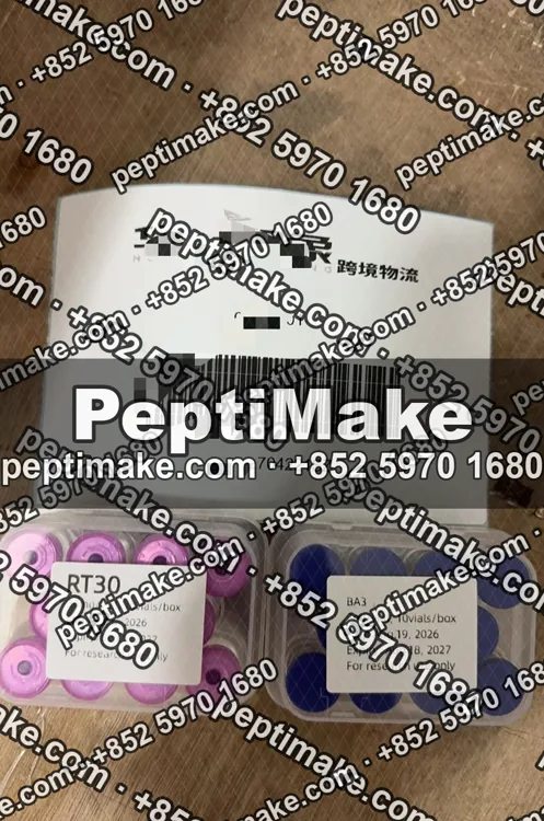 Courier waybill with kits, details masked